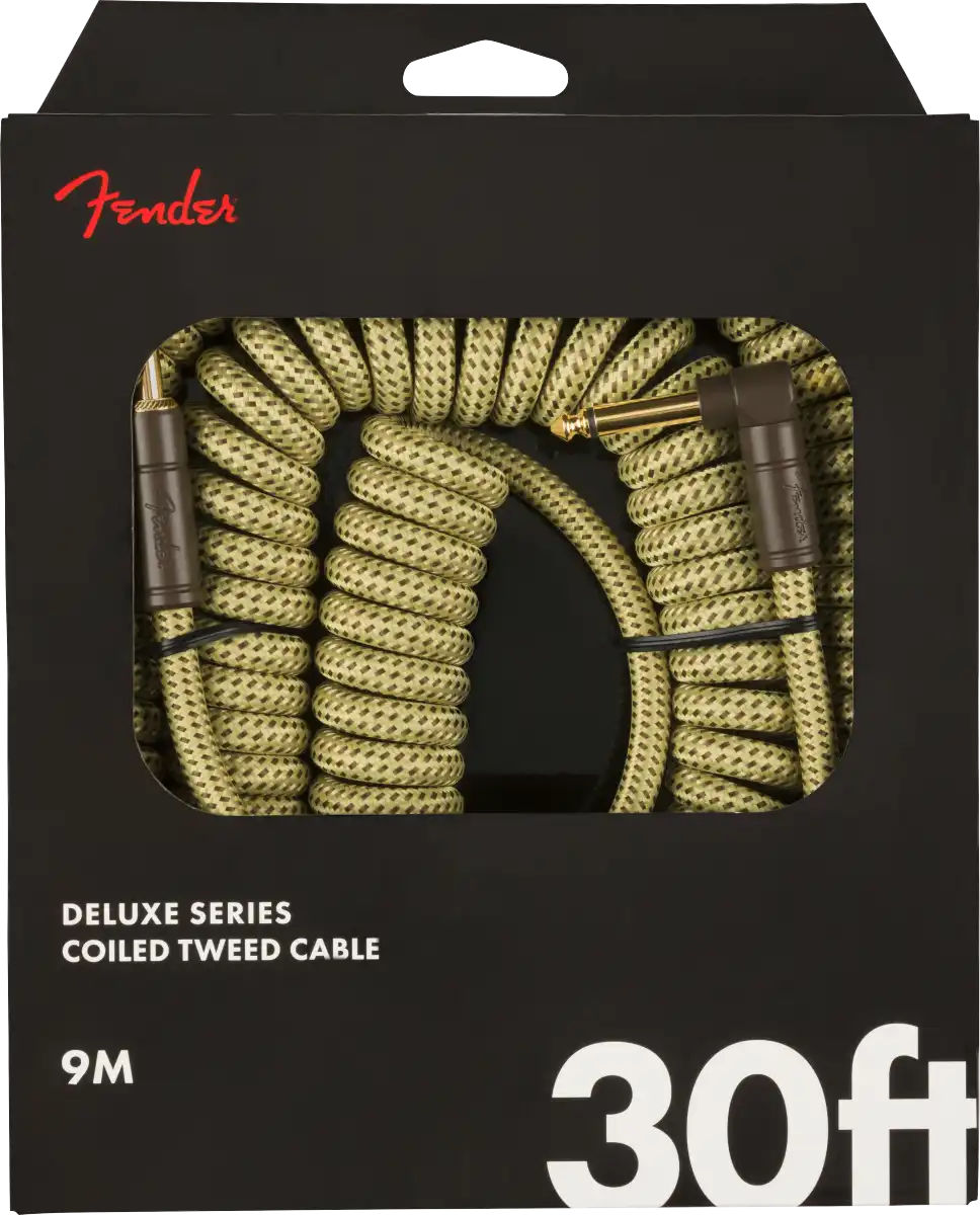 Fender Deluxe Coil Cable 9m / 30´ Tweed